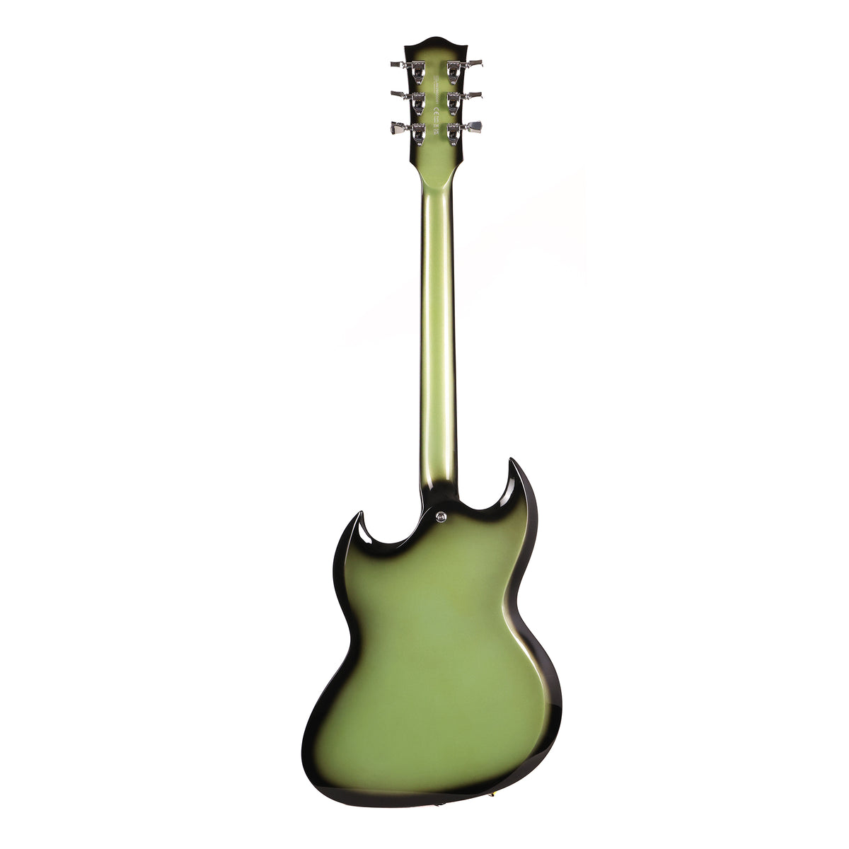 Woodrite Guitars Switchblade HT Guitar Aged Silverburst — 4