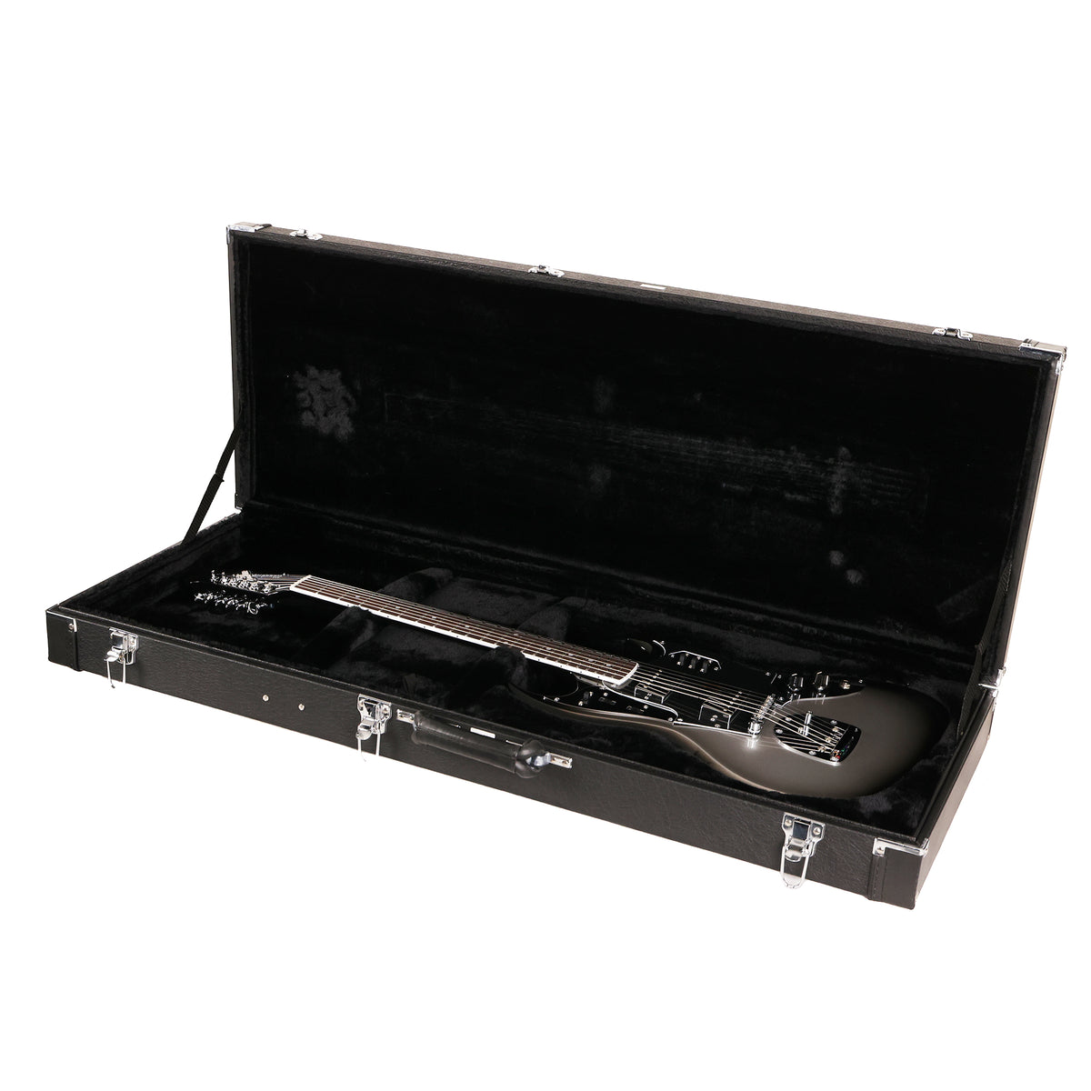 Woodrite Guitars Switchblade HT Guitar Aged Silverburst — 10
