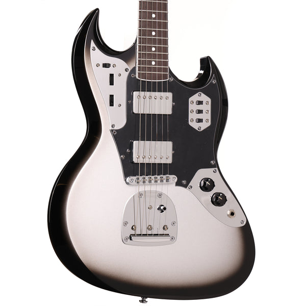 Woodrite Guitars Switchblade HT Guitar Aged Silverburst