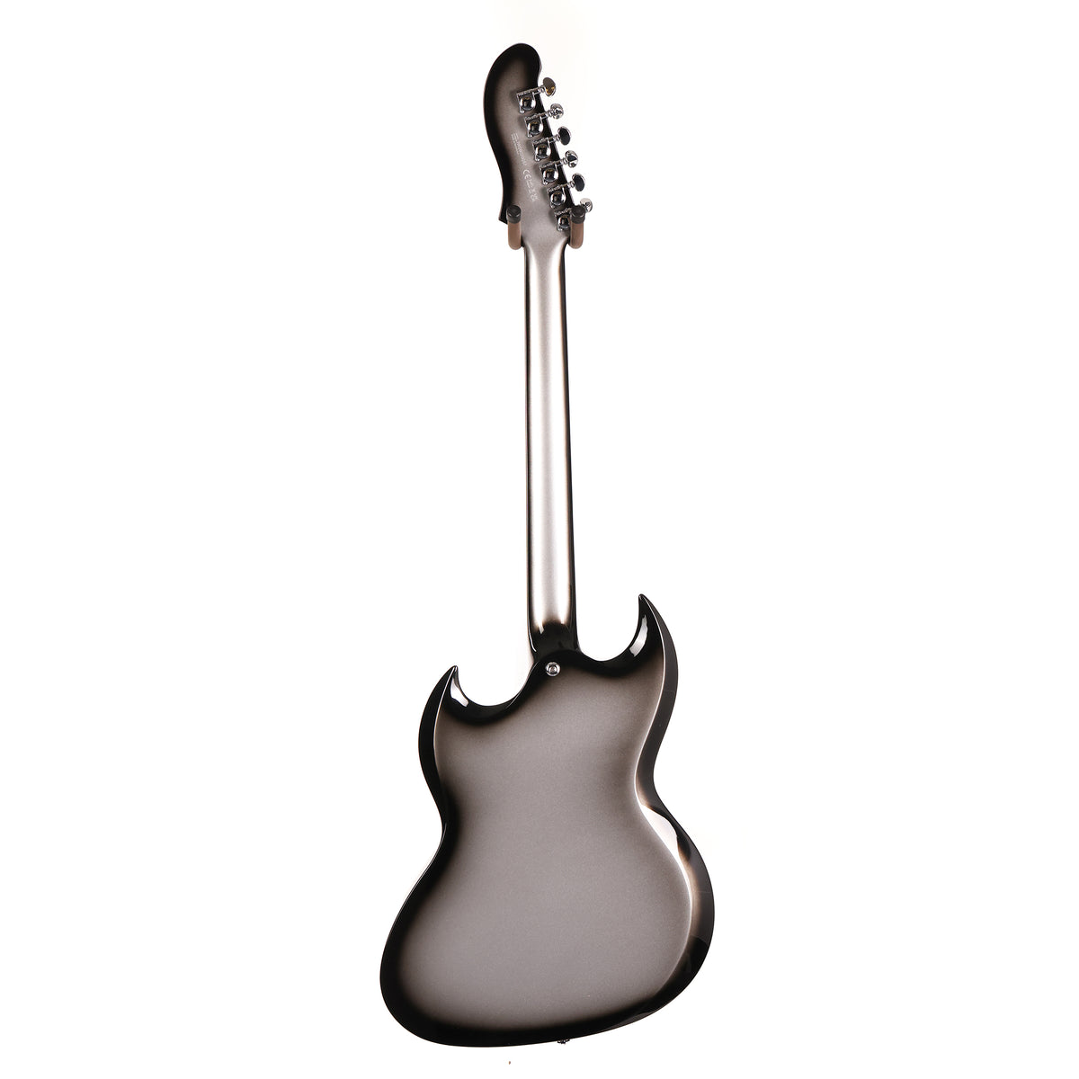 Woodrite Guitars Switchblade HT Guitar Aged Silverburst — 4