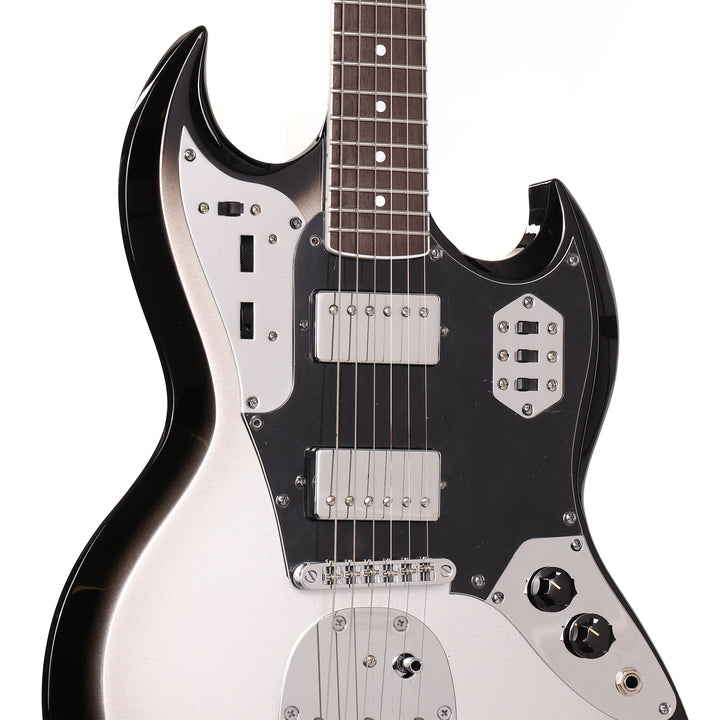 Woodrite Guitars Switchblade HT Guitar Aged Silverburst