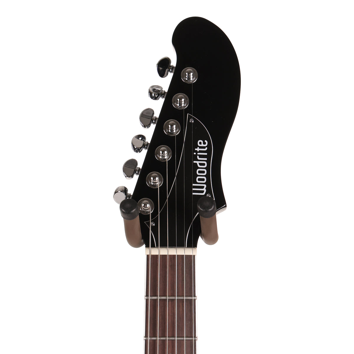 Woodrite Guitars Switchblade HT Guitar Aged Silverburst — 8