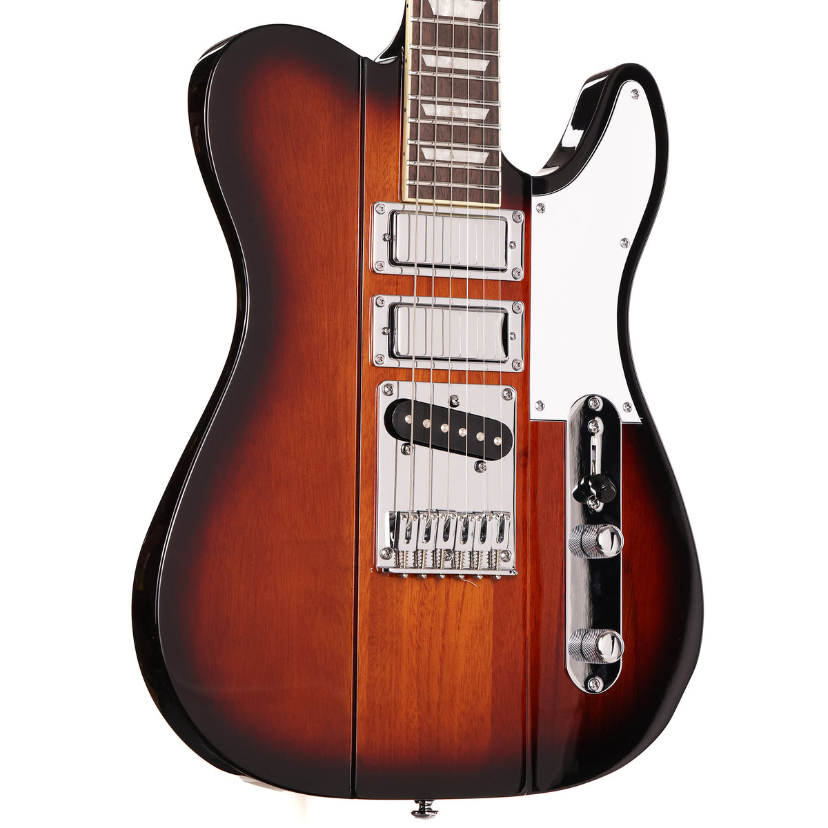 Woodrite Guitars Firecaster Tobacco Sunburst — 1