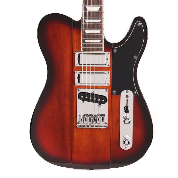 Woodrite Guitars Firecaster Tobacco Sunburst