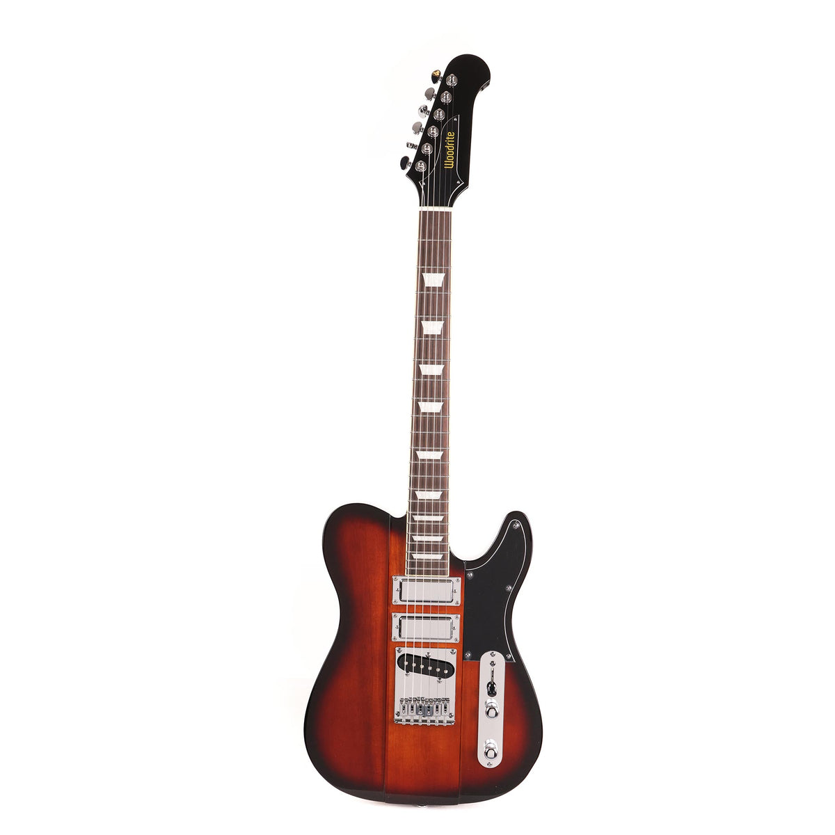 Woodrite Guitars Firecaster Tobacco Sunburst — 3