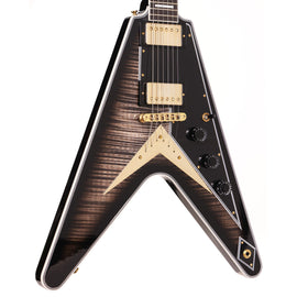Gibson Custom Shop Flying V Custom Figured Top VOS Cobra Burst