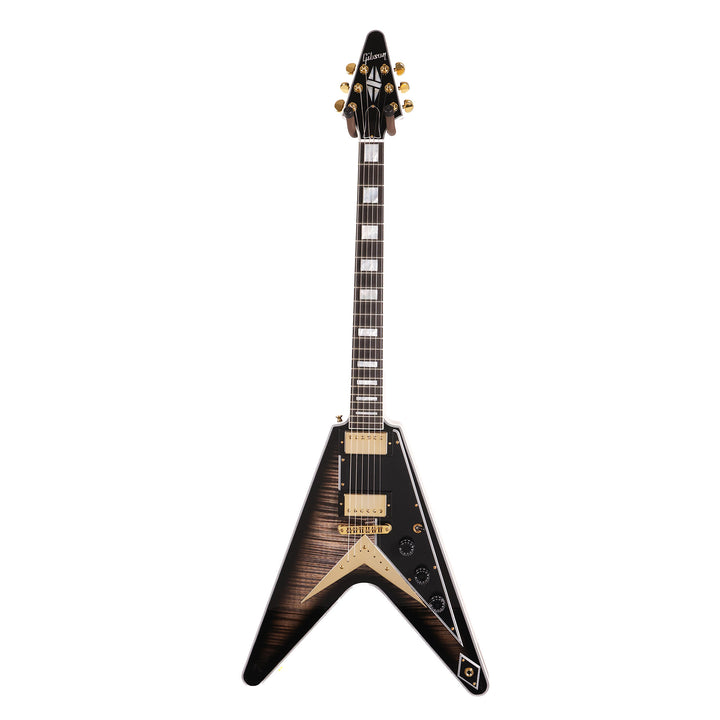 Gibson Custom Shop Flying V Custom Figured Top VOS Cobra Burst