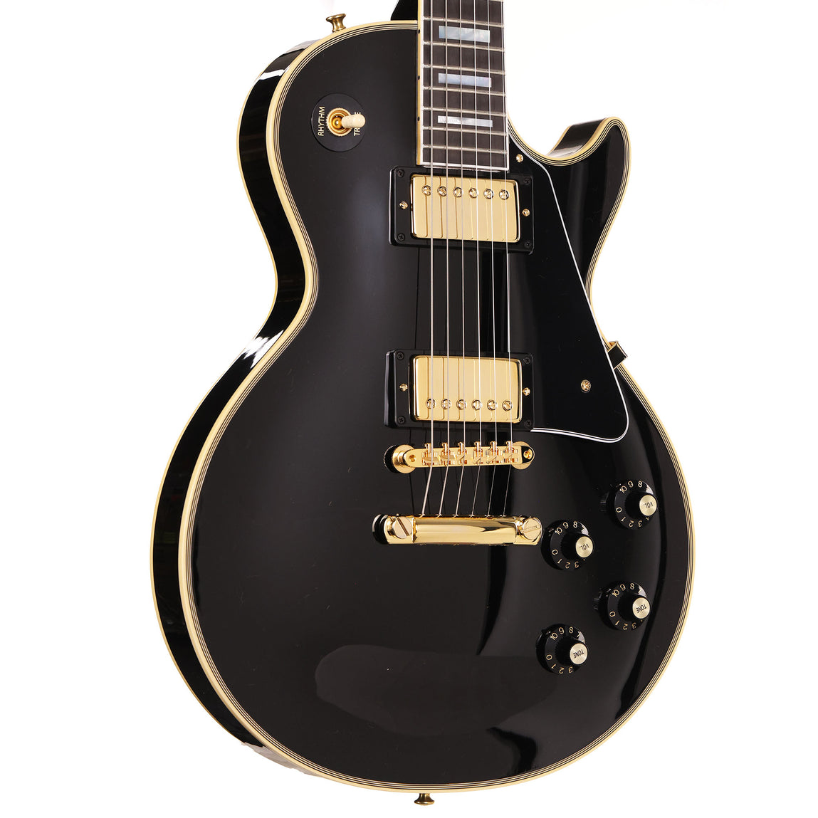 Gibson Custom Shop 1968 Les Paul Custom Gibson Custom Shop 1968 Les Paul Custom Reissue Ebony | The Music Zoo