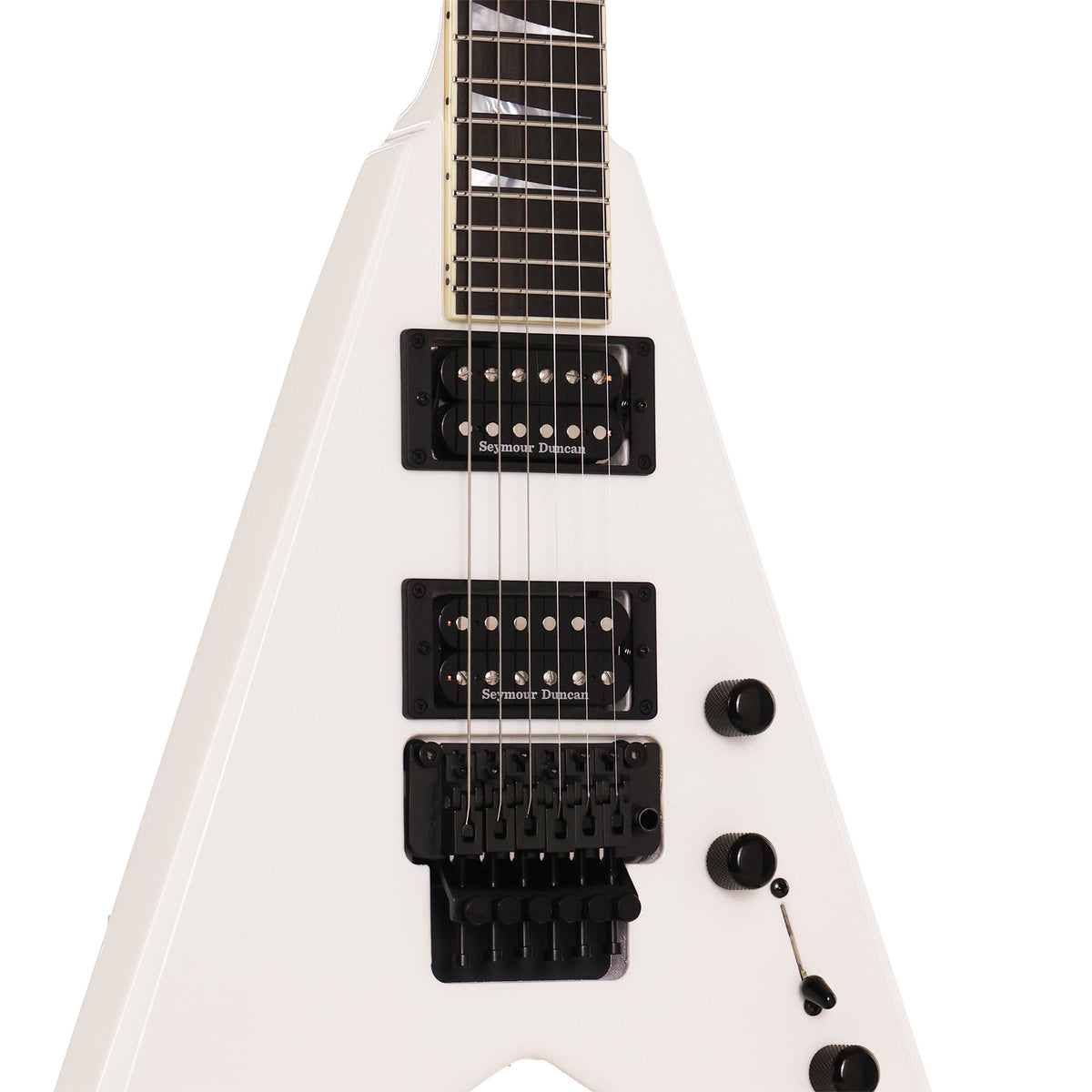 Jackson USA Select King V KV2 Guitar Snow White — 5