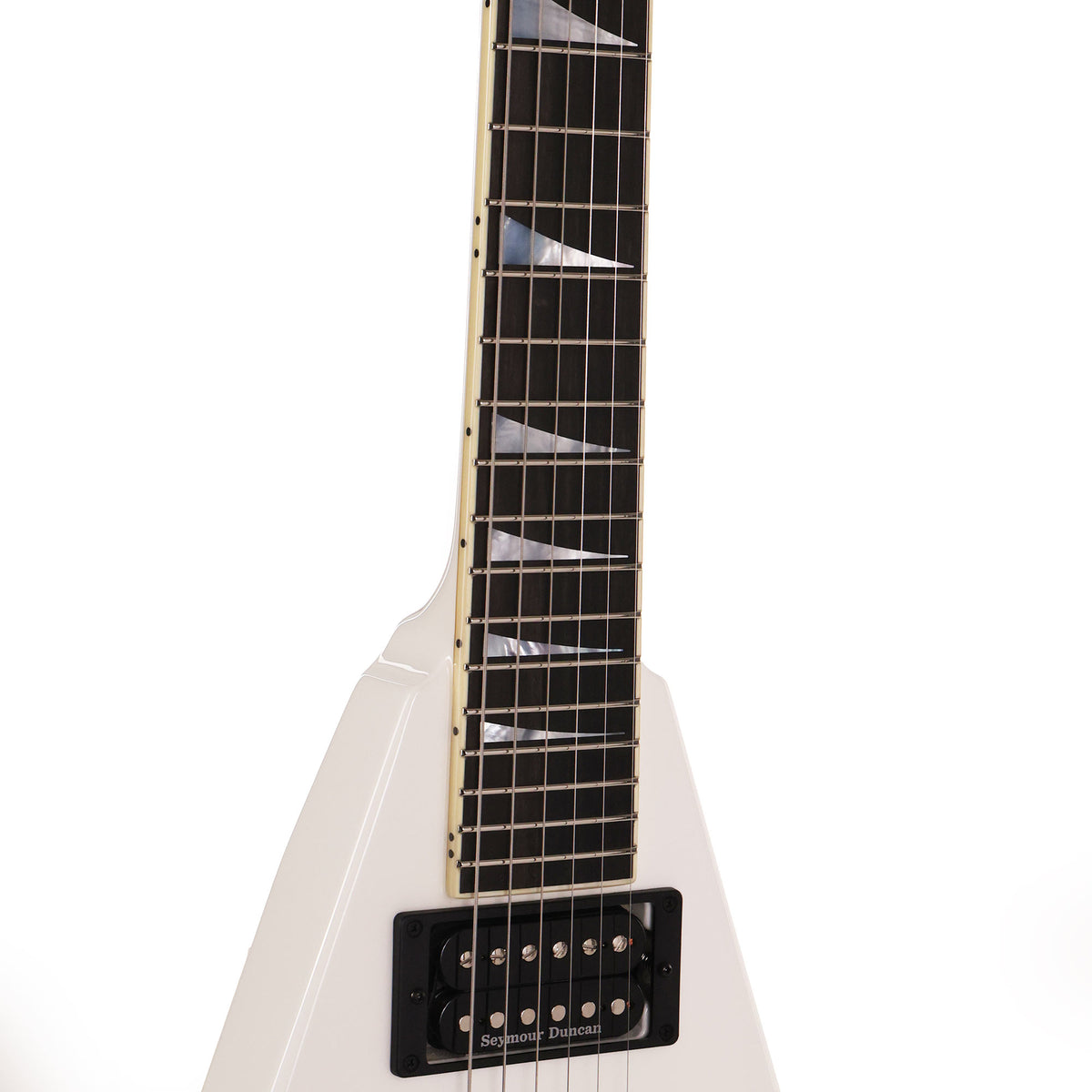 Jackson USA Select King V KV2 Guitar Snow White — 7