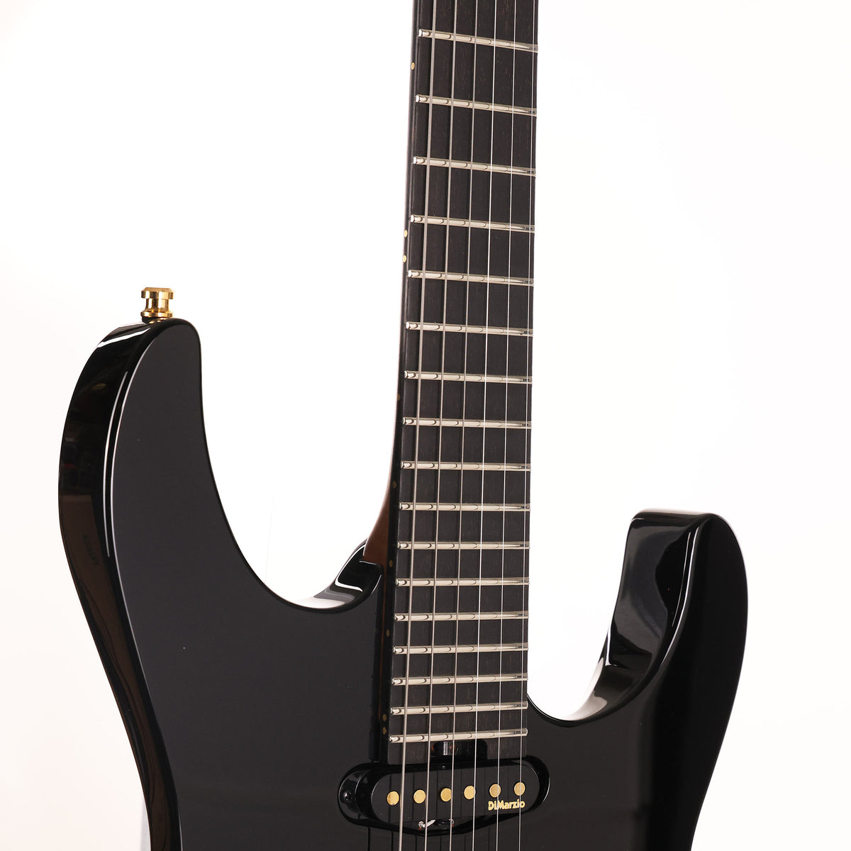 Charvel Custom Shop Special Edition DK24 Dinky Black Gold — 7