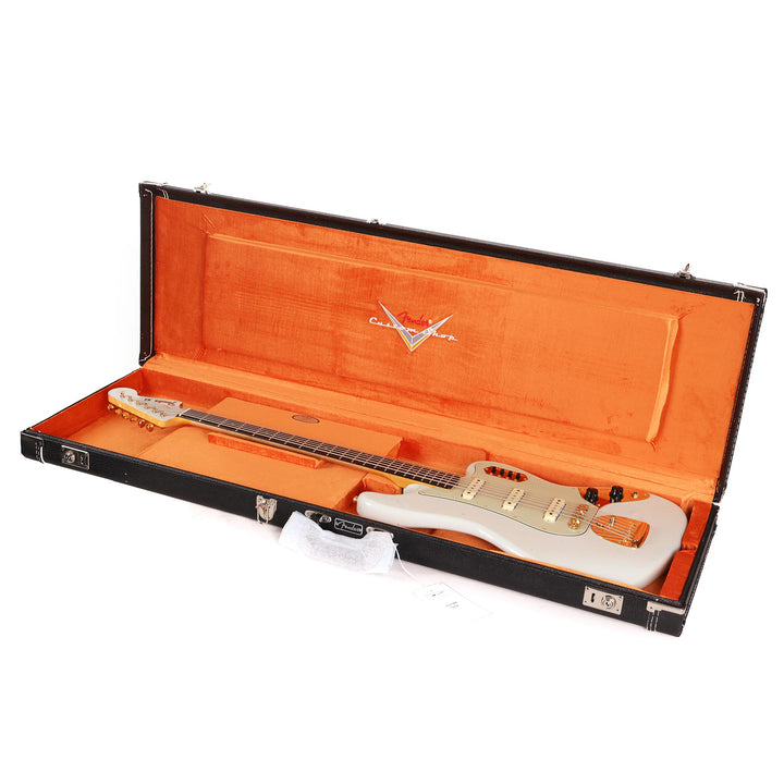 Fender Custom Shop 1966 Bass VI Journeyman Relic Faded Aged Sonic Blue