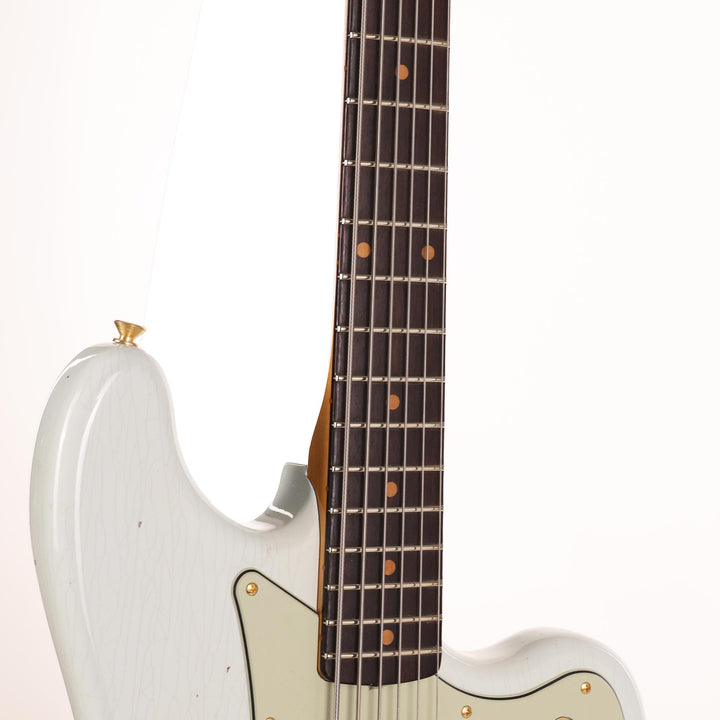 Fender Custom Shop 1966 Bass VI Journeyman Relic Faded Aged Sonic Blue