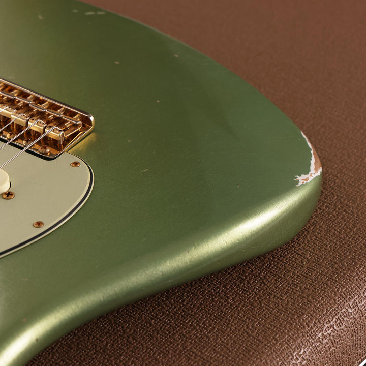 Fender Custom Shop 1962 Poblano Stratocaster Masterbuilt David Brown Aged Sage Green Metallic