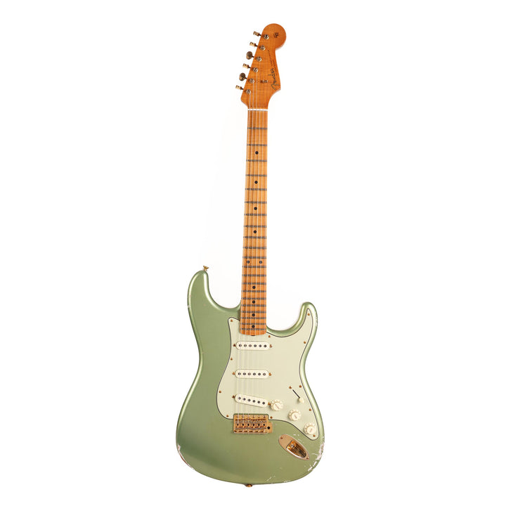 Fender Custom Shop 1962 Poblano Stratocaster Masterbuilt David Brown Aged Sage Green Metallic