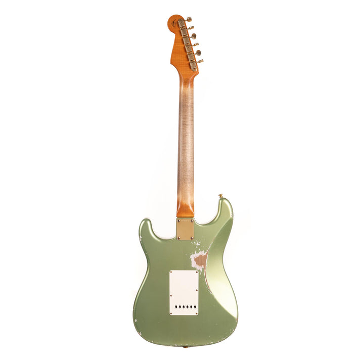 Fender Custom Shop 1962 Poblano Stratocaster Masterbuilt David Brown Aged Sage Green Metallic