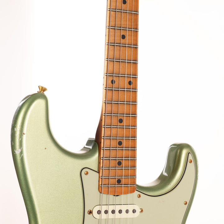 Fender Custom Shop 1962 Poblano Stratocaster Masterbuilt David Brown Aged Sage Green Metallic