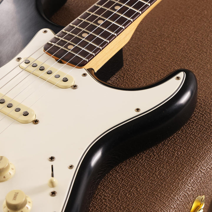 Fender Custom Shop 1963 Stratocaster Journeyman Relic Black Masterbuilt David Brown