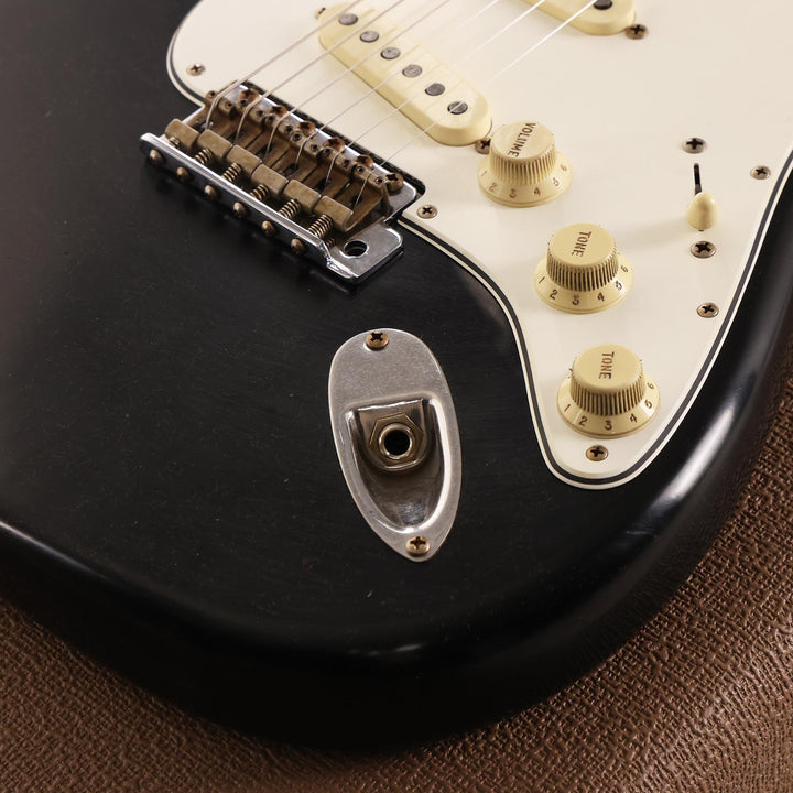 Fender Custom Shop 1963 Stratocaster Journeyman Relic Black Masterbuilt David Brown