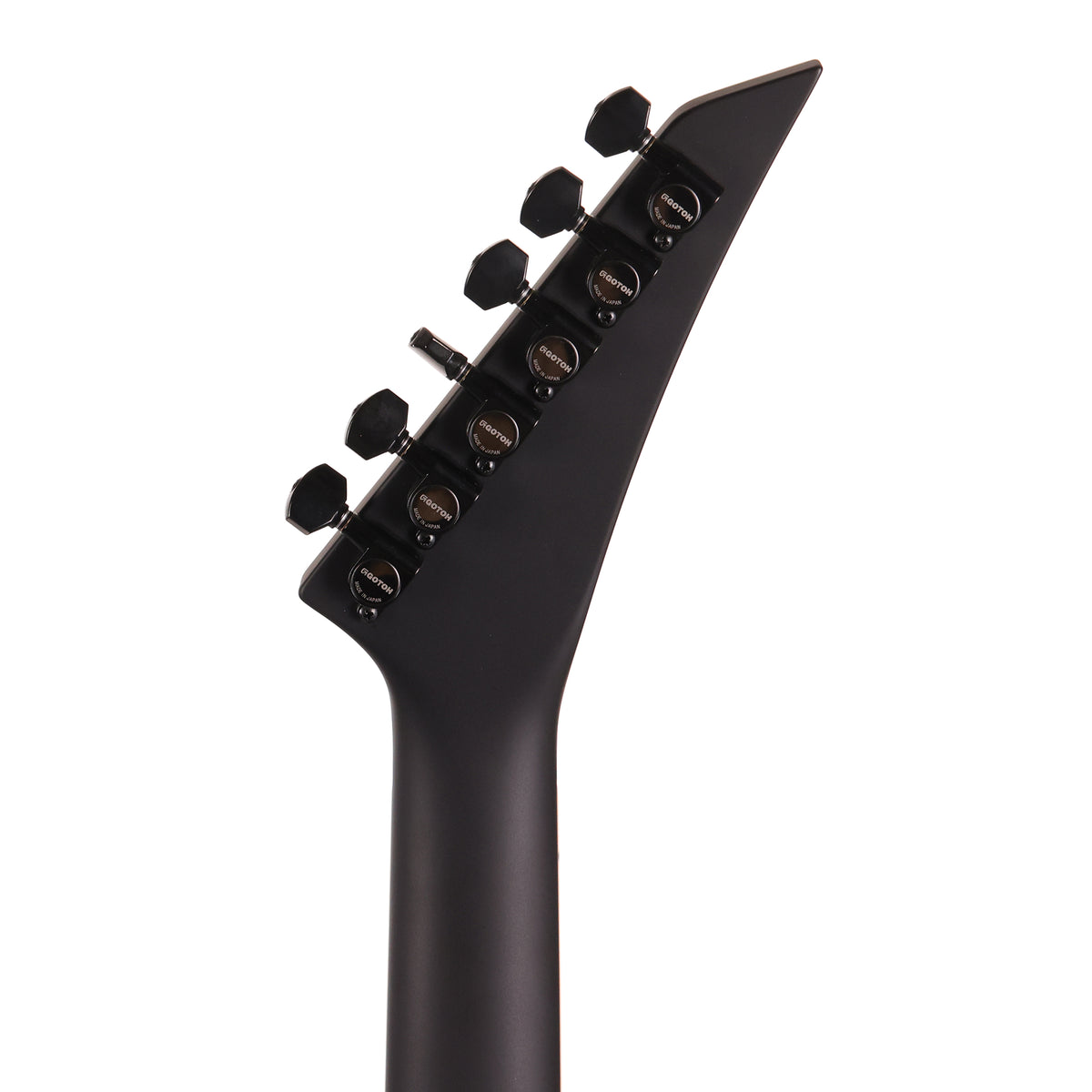 Jackson Custom Shop Soloist Satin Black and Reverse Headstock — 10