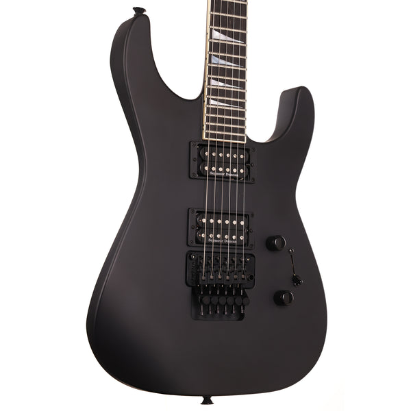 Jackson Custom Shop Soloist Satin Black and Reverse Headstock