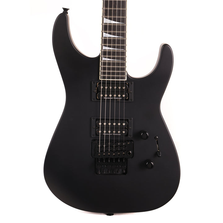Jackson Custom Shop Soloist Satin Black and Reverse Headstock
