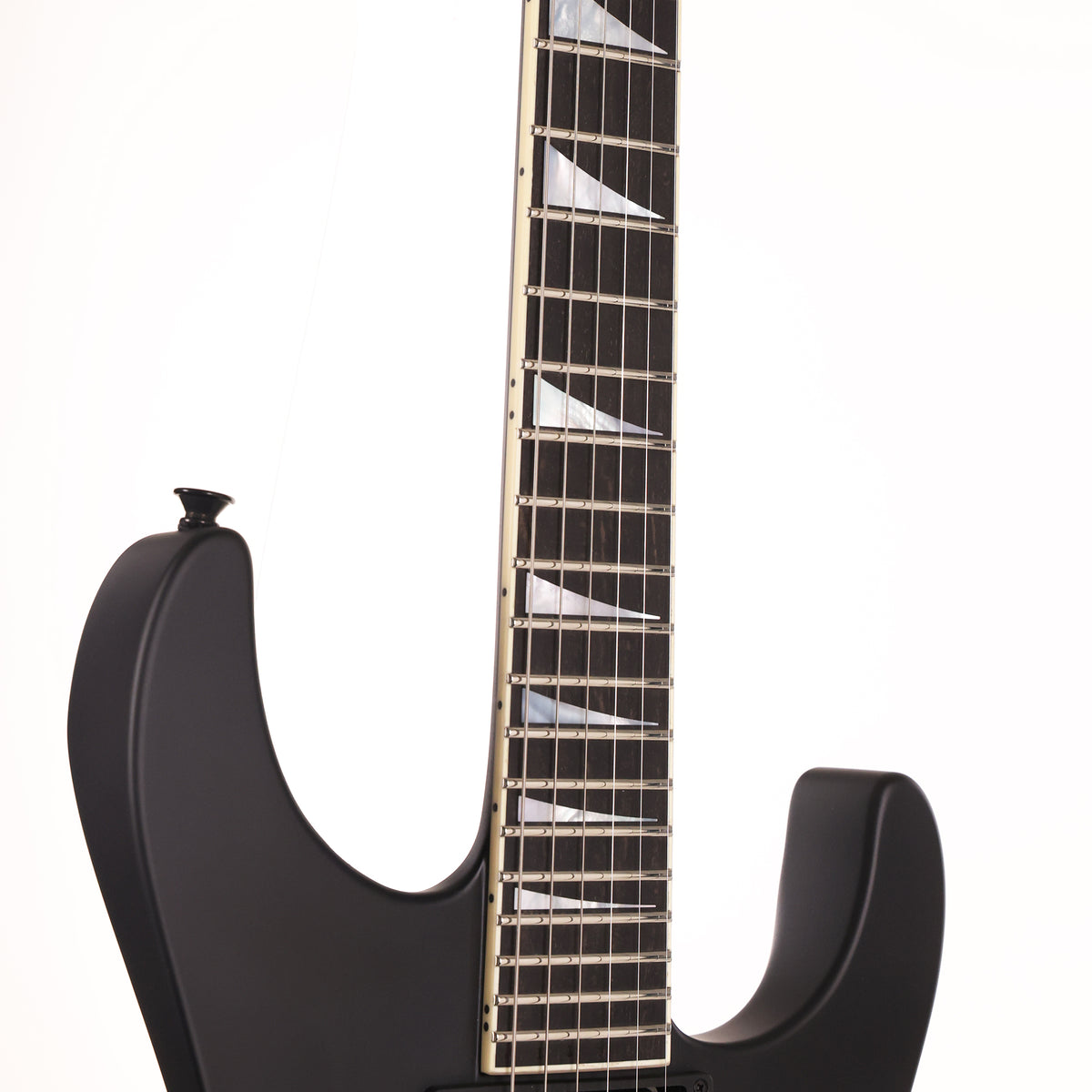 Jackson Custom Shop Soloist Satin Black and Reverse Headstock — 7
