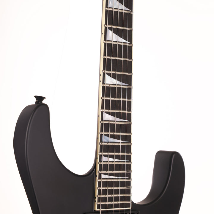 Jackson Custom Shop Soloist Satin Black and Reverse Headstock