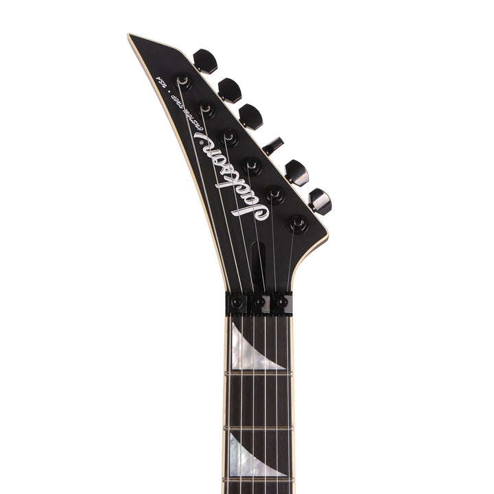 Jackson Custom Shop Soloist Satin Black and Reverse Headstock