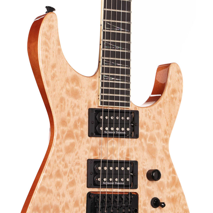 Jackson Custom Shop SL2H-MAHQ Soloist Natural