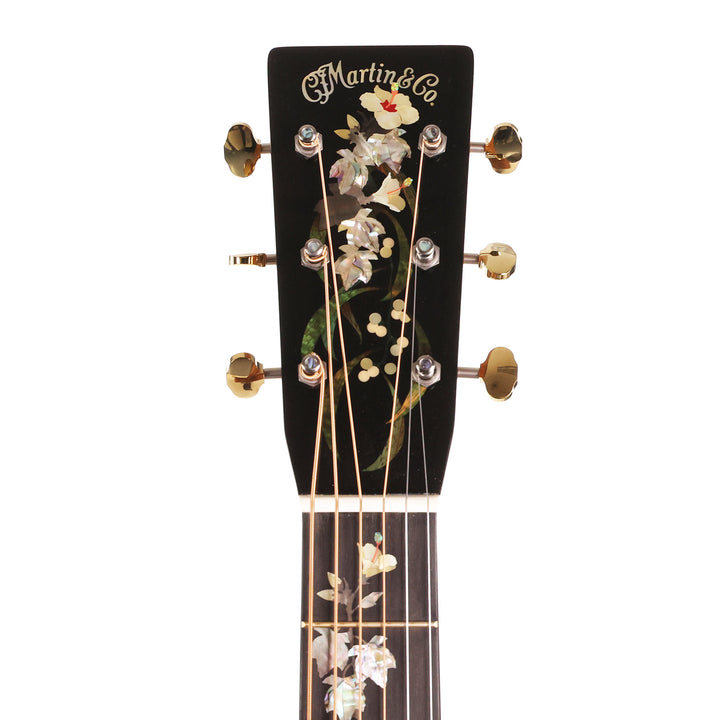 Martin O’ahu K-42 Hibiscus Limited Edition Acoustic Guitar Natural