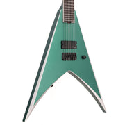 Jackson Custom Shop Double Rhoads 7-String British Racing Green Masterbuilt Pat Campolattano