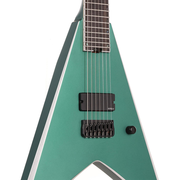 Jackson Custom Shop Double Rhoads 7-String British Racing Green Masterbuilt Pat Campolattano