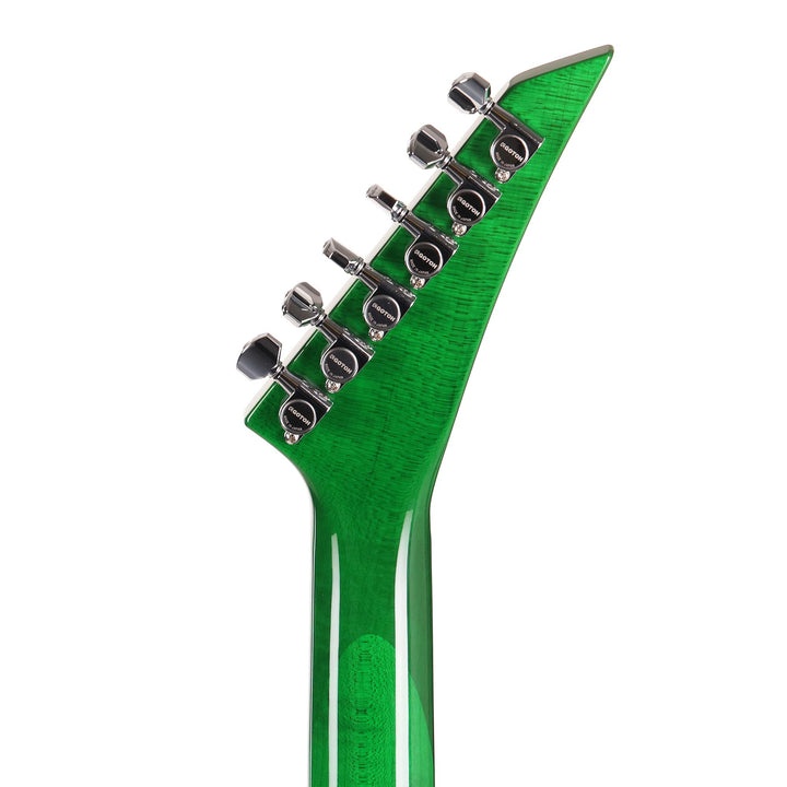 Jackson Custom Shop Soloist SL1H Flame Top Trans Green