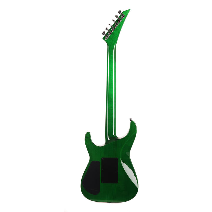 Jackson Custom Shop Soloist SL1H Flame Top Trans Green