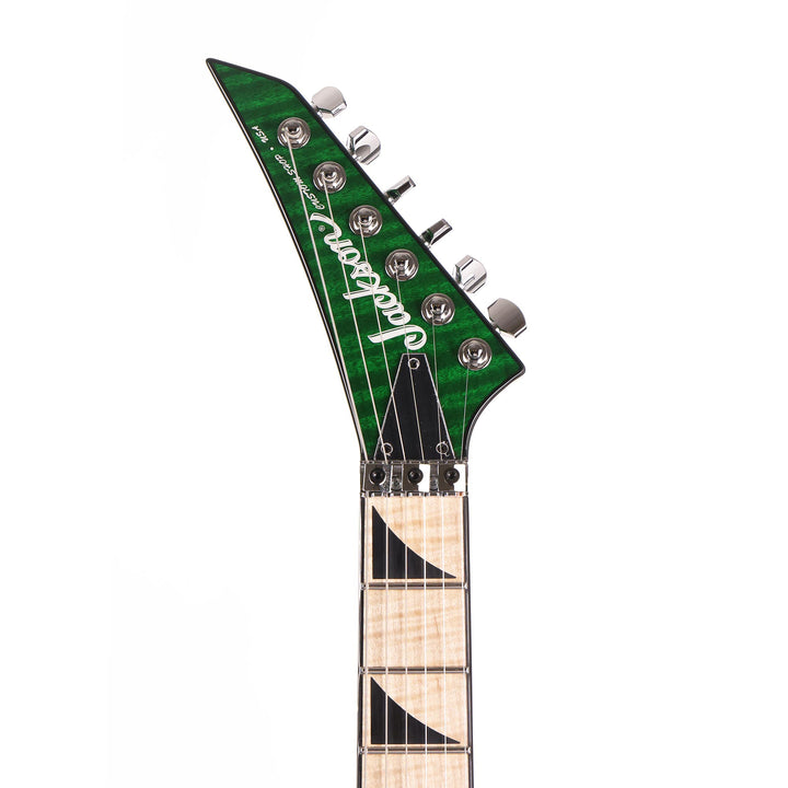 Jackson Custom Shop Soloist SL1H Flame Top Trans Green