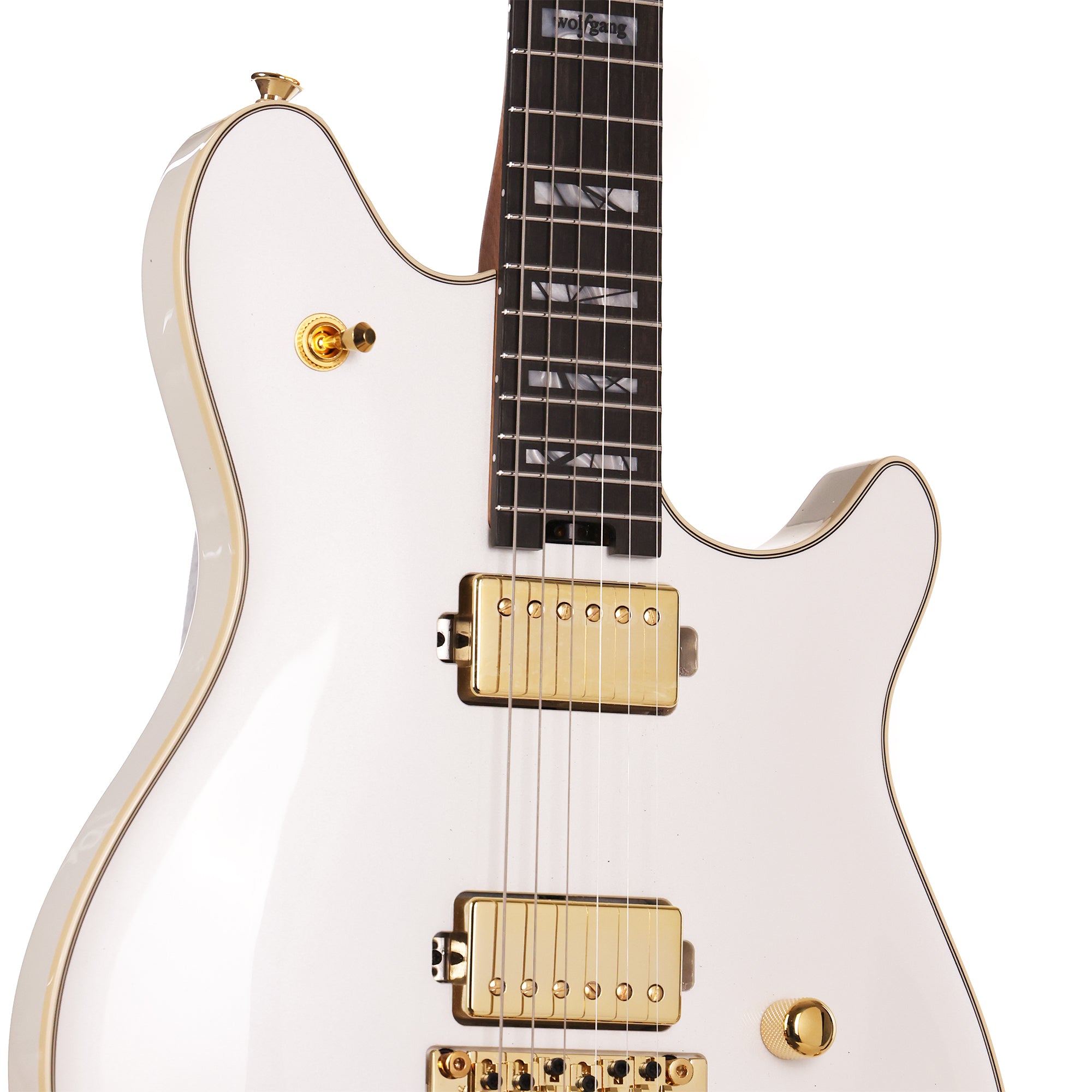 EVH Custom Shop Wolfgang Snow White Pearl | The Music Zoo