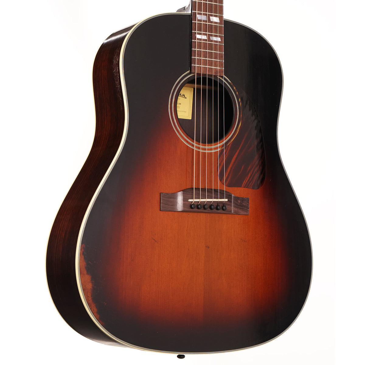 Eastman E25SS/V Acoustic Guitar Antique Sunburst — 1