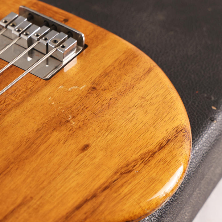 1976 Travis Bean TB2000 Fretless Bass Koa Natural