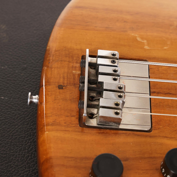 1976 Travis Bean TB2000 Fretless Bass Koa Natural