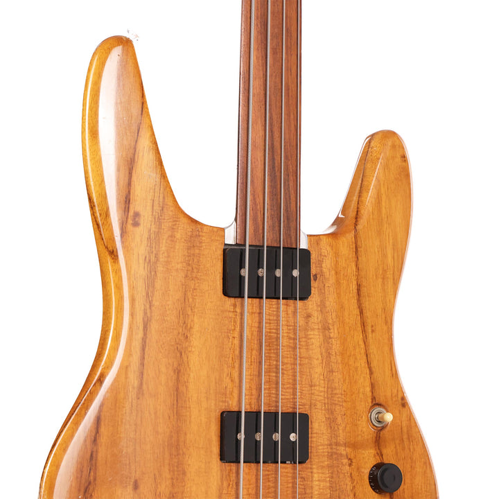 1976 Travis Bean TB2000 Fretless Bass Koa Natural