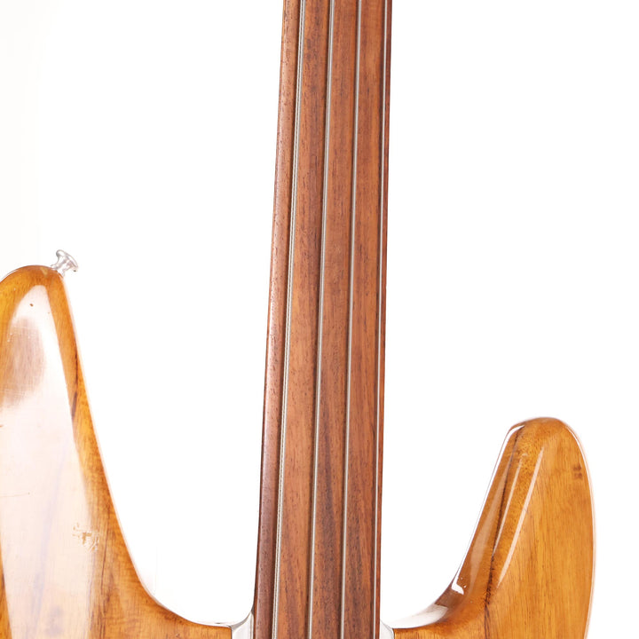 1976 Travis Bean TB2000 Fretless Bass Koa Natural