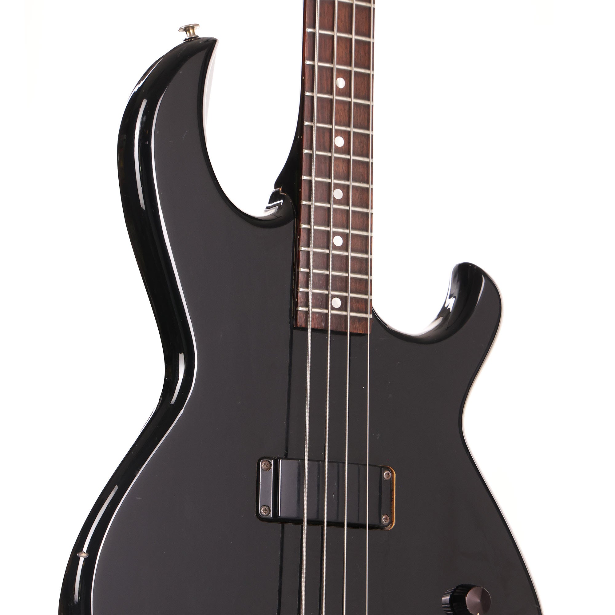1979 Aria Pro II SB-600 Bolt-On Black | The Music Zoo