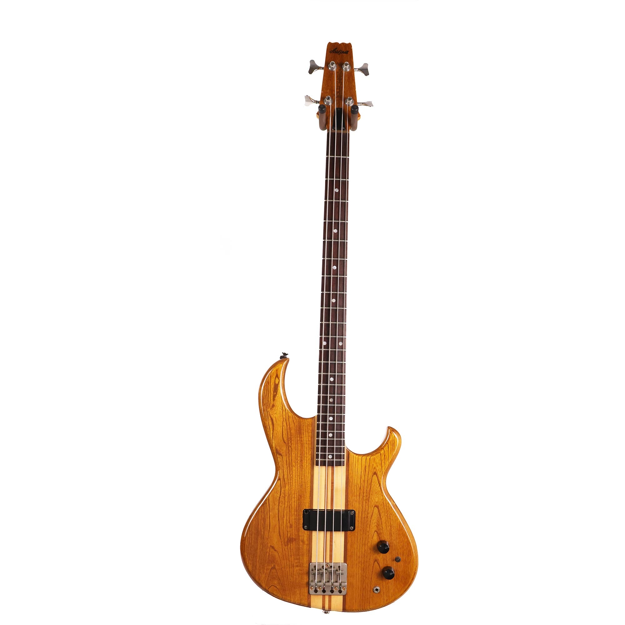 1982 Aria Pro II SB-600 Set Neck Natural | The Music Zoo
