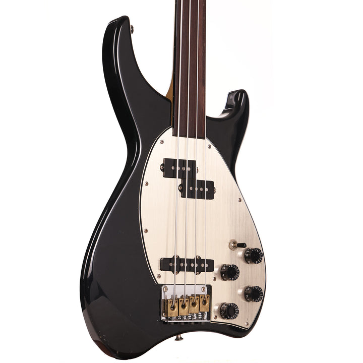 1980 Daion Savage Fretless Bass Black