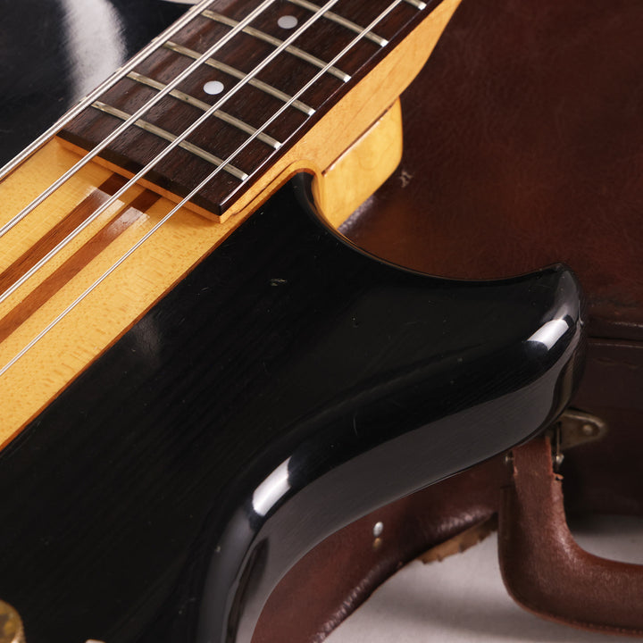 1982 Westone Thunder 1A Bass Trans Black