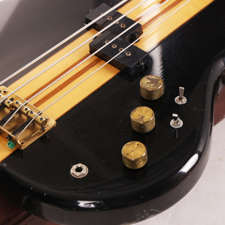 1982 Westone Thunder 1A Bass Trans Black