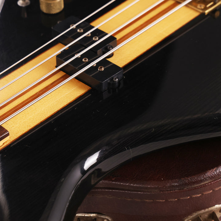 1982 Westone Thunder 1A Bass Trans Black