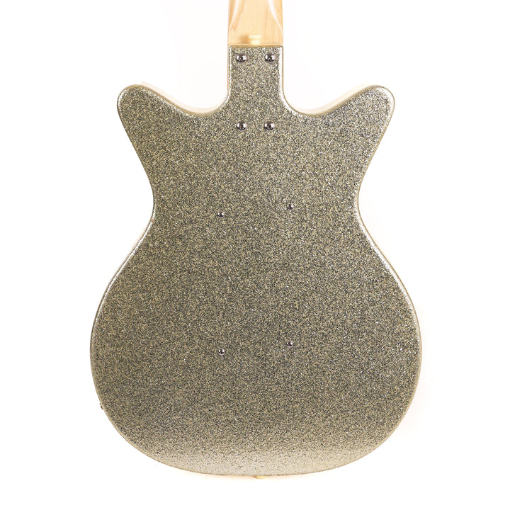 Danelectro DC Bass Silver Sparkle Used