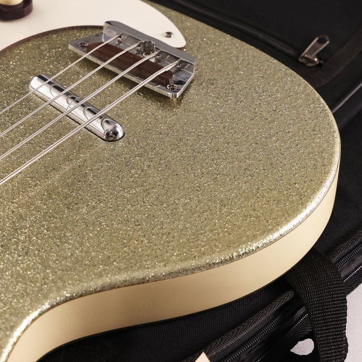 Danelectro DC Bass Silver Sparkle Used